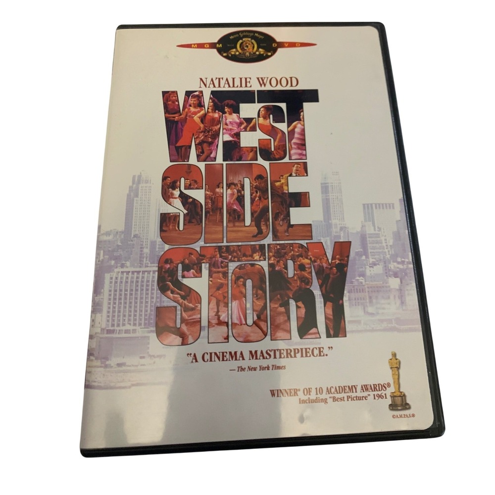 West Side Story 1961 DVD Movie Musical Natalie Wood Rita Moreno  Released 2009